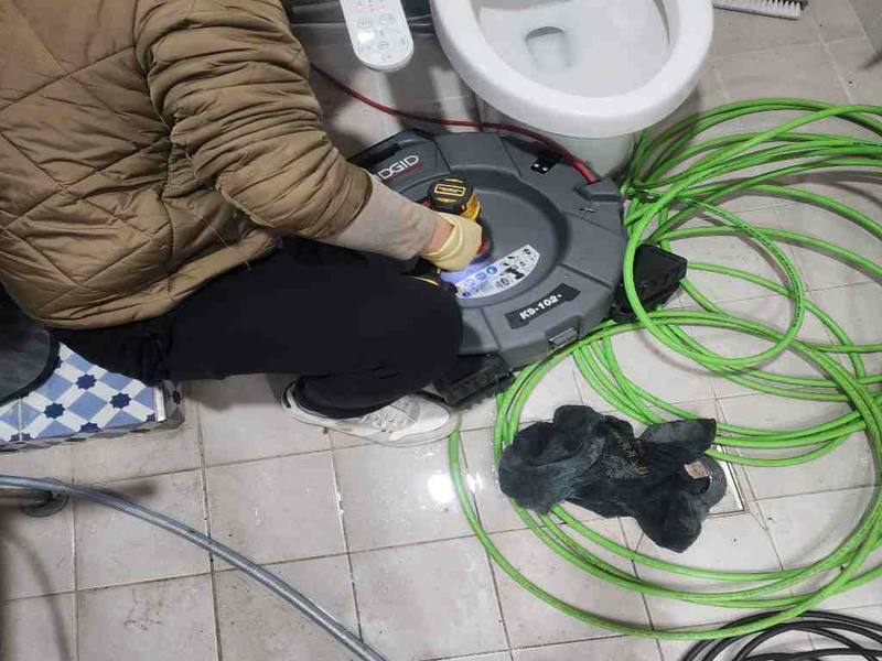 부천 변기막힘 작업사례 5