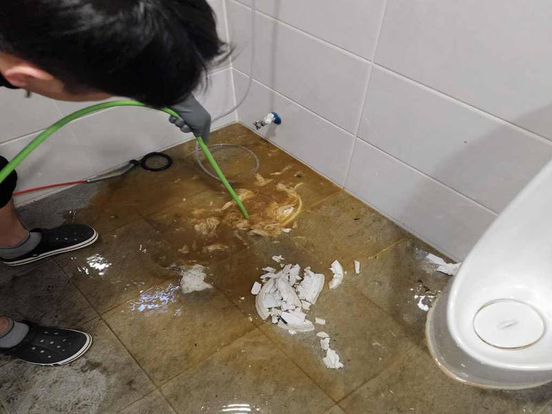 부천 변기역류 작업사례 1